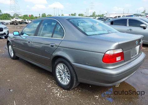 2003 BMW 530Ia from USA, damaged, VIN WBADT63443CK41506